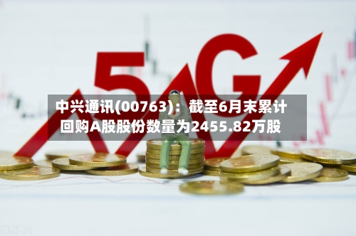中兴通讯(00763)：截至6月末累计回购A股股份数量为2455.82万股