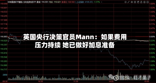 英国央行决策官员Mann：如果费用压力持续 她已做好加息准备