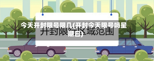 今天开封限号限几(开封今天限号吗星期日)