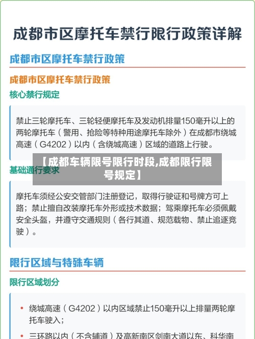 【成都车辆限号限行时段,成都限行限号规定】