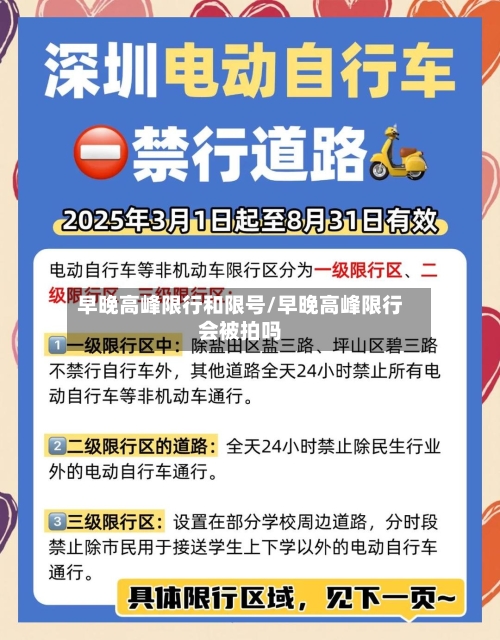 早晚高峰限行和限号/早晚高峰限行会被拍吗