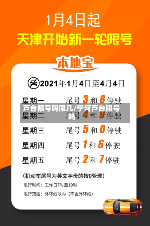 芦台限号吗限几/宁河芦台限号吗