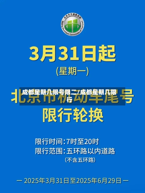成都星期几限号限二/成都星期几限行