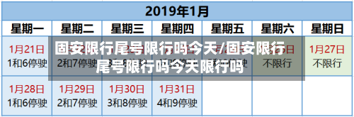 固安限行尾号限行吗今天/固安限行尾号限行吗今天限行吗