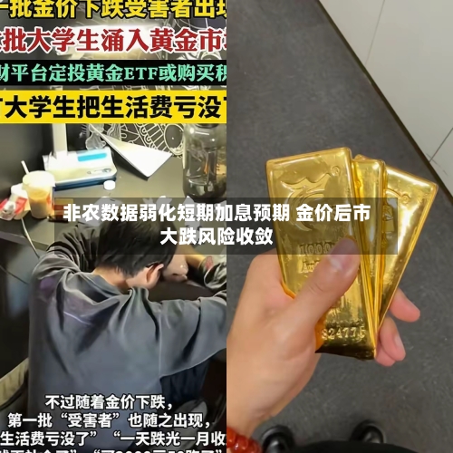 非农数据弱化短期加息预期 金价后市大跌风险收敛