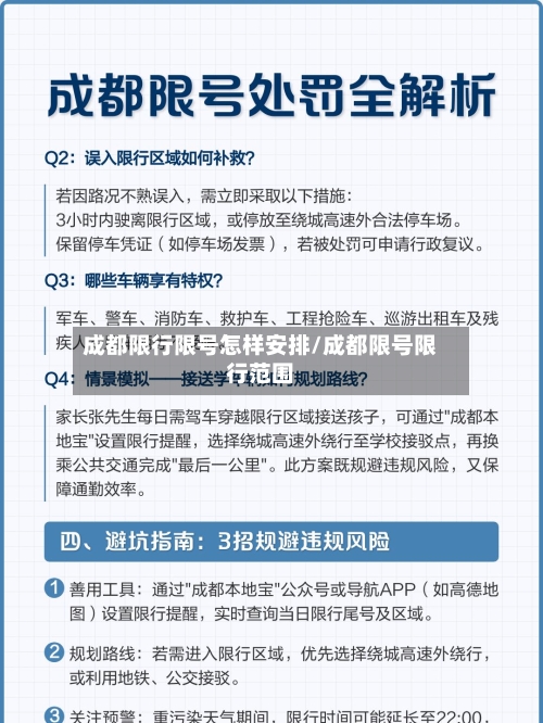 成都限行限号怎样安排/成都限号限行范围