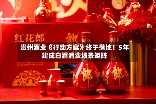 贵州酒业《行动方案》终于落地！5年建成白酒消费场景矩阵