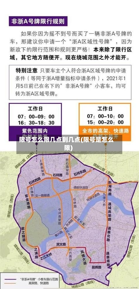 限号怎么限几点到几点(限号是怎么限)