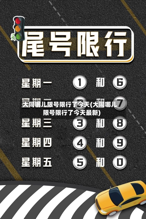 大同哪儿限号限行了今天(大同哪儿限号限行了今天最新)