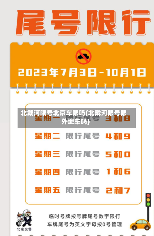 北戴河限号北京车限吗(北戴河限号限外地车吗)