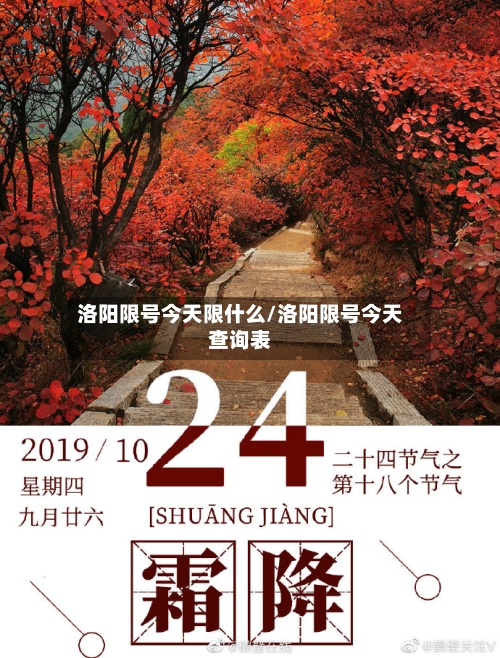 洛阳限号今天限什么/洛阳限号今天查询表
