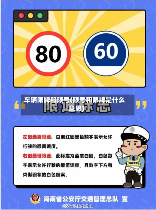 车辆限牌和限号(限号和限牌是什么意思)