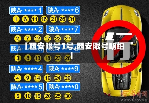 【西安限号1号,西安限号明细】