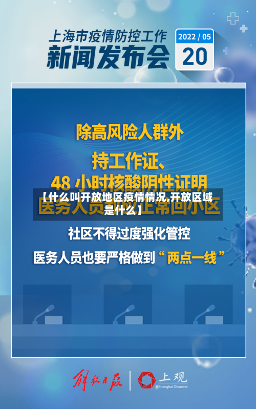 【什么叫开放地区疫情情况,开放区域是什么】