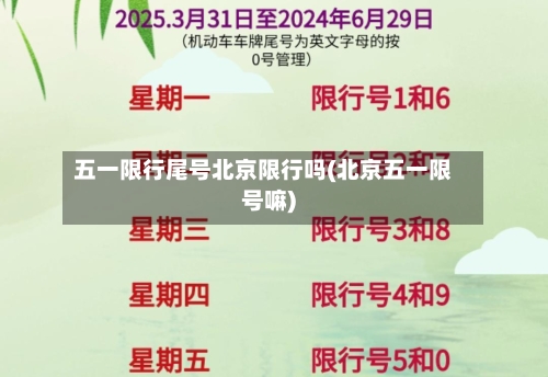 五一限行尾号北京限行吗(北京五一限号嘛)