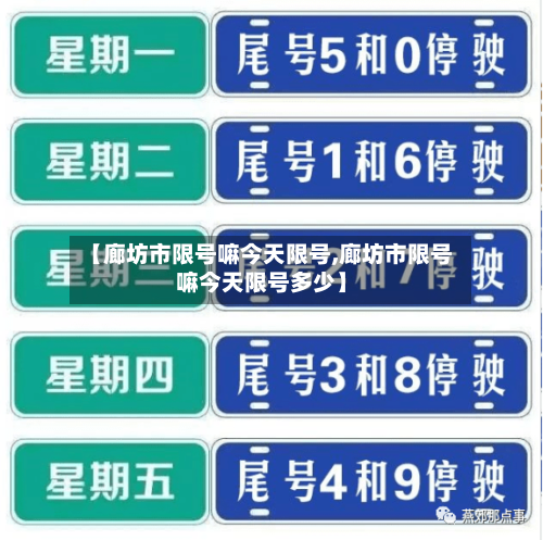 【廊坊市限号嘛今天限号,廊坊市限号嘛今天限号多少】