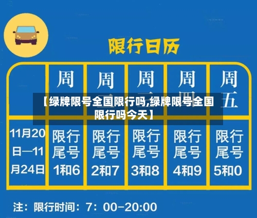 【绿牌限号全国限行吗,绿牌限号全国限行吗今天】
