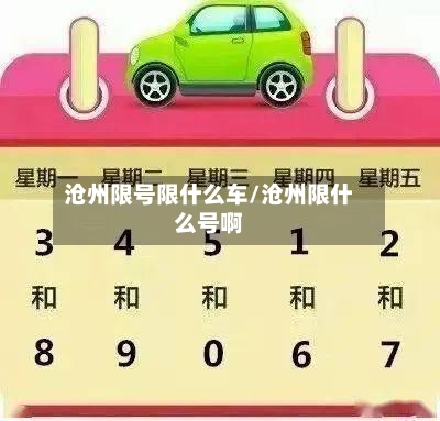 沧州限号限什么车/沧州限什么号啊
