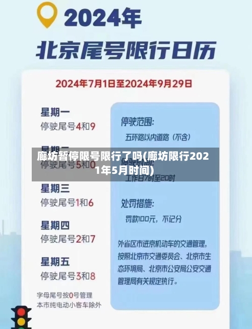 廊坊暂停限号限行了吗(廊坊限行2021年5月时间)