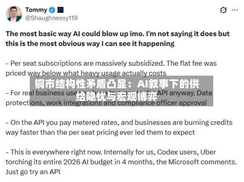 铜市结构性矛盾凸显:AI叙事下的供给隐忧与宏观博弈-第1张图片