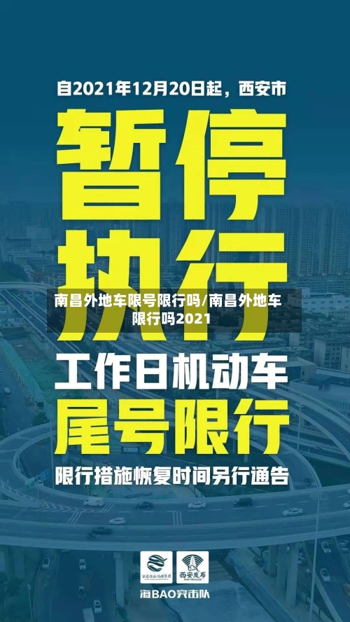 南昌外地车限号限行吗/南昌外地车限行吗2021