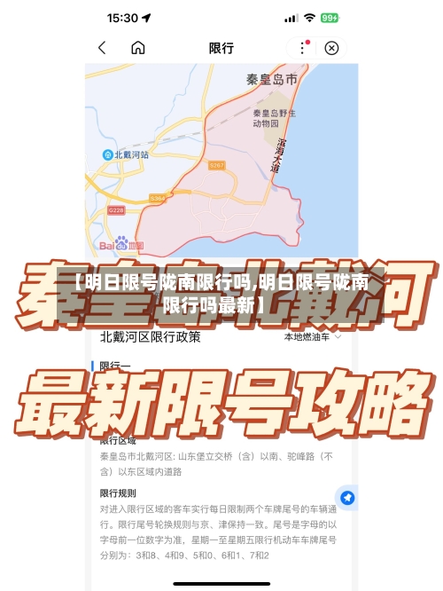【明日限号陇南限行吗,明日限号陇南限行吗最新】