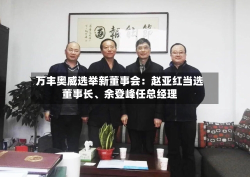 万丰奥威选举新董事会：赵亚红当选董事长、余登峰任总经理