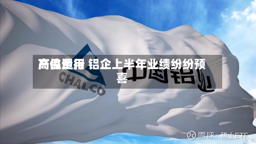 产品费用高位运行 铝企上半年业绩纷纷预喜