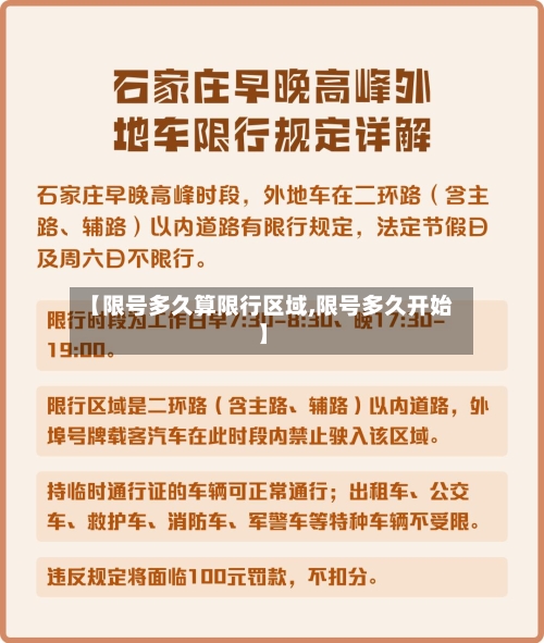 【限号多久算限行区域,限号多久开始】