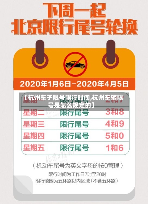 【杭州车子限号限行时间,杭州车辆限号是怎么规定的】