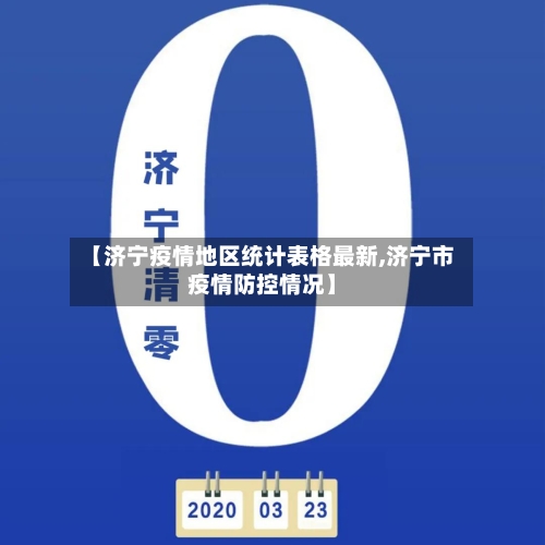 【济宁疫情地区统计表格最新,济宁市疫情防控情况】