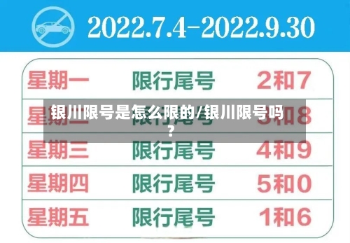 银川限号是怎么限的/银川限号吗?