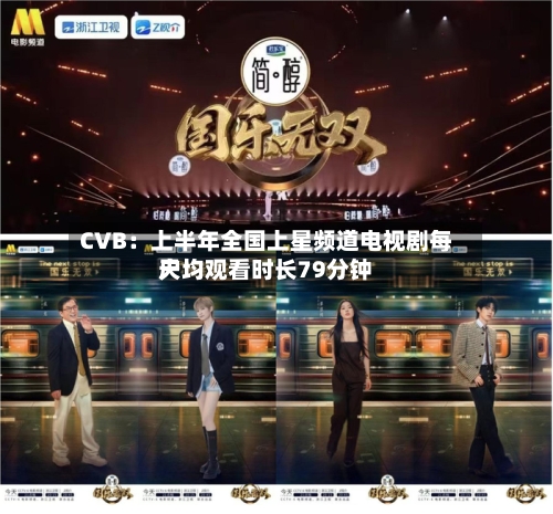 CVB：上半年全国上星频道电视剧每天户均观看时长79分钟