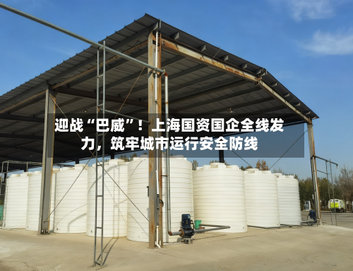 迎战“巴威”！上海国资国企全线发力，筑牢城市运行安全防线