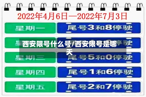 西安限号什么号/西安限号是哪天
