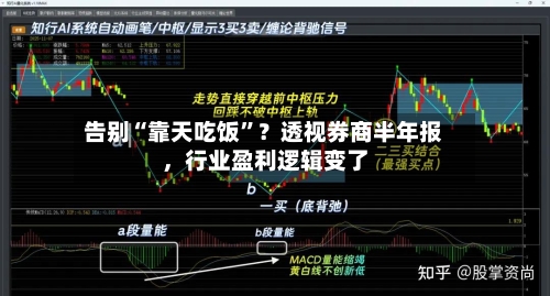 告别“靠天吃饭”？透视券商半年报，行业盈利逻辑变了