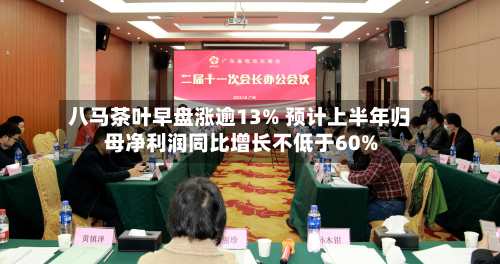 八马茶叶早盘涨逾13% 预计上半年归母净利润同比增长不低于60%-第1张图片