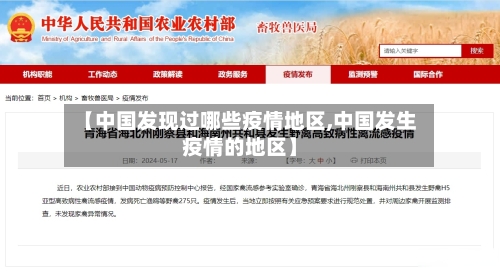 【中国发现过哪些疫情地区,中国发生疫情的地区】