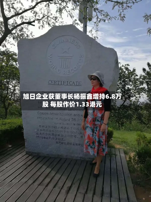 旭日企业获董事长杨振鑫增持6.8万股 每股作价1.33港元-第1张图片