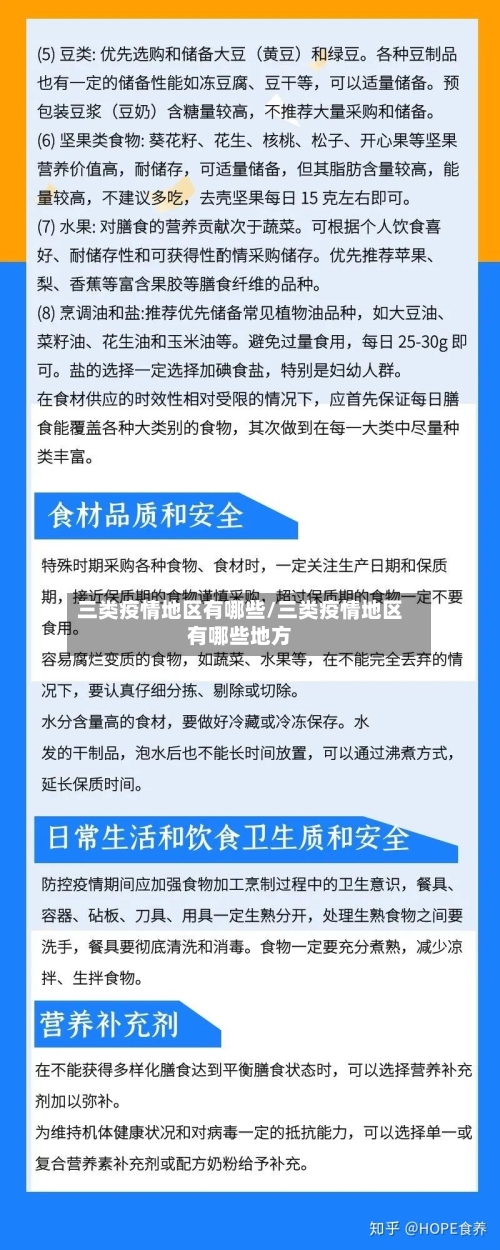 三类疫情地区有哪些/三类疫情地区有哪些地方