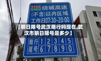 【明日限号武汉限行吗现在,武汉市明日限号是多少】