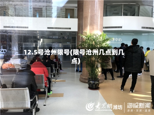 12.5号沧州限号(限号沧州几点到几点)