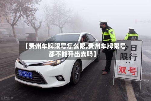 【贵州车牌限号怎么限,贵州车牌限号都不能开出去吗】
