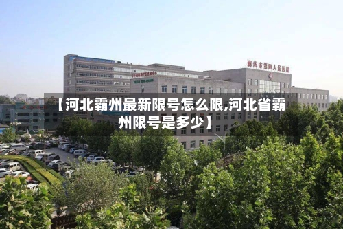 【河北霸州最新限号怎么限,河北省霸州限号是多少】
