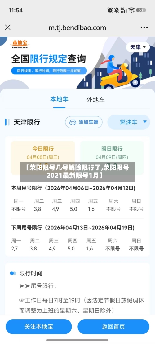 【荥阳限号几号解除限行了,荥阳限号2021最新限号1月】
