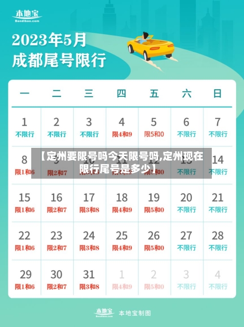 【定州要限号吗今天限号吗,定州现在限行尾号是多少】