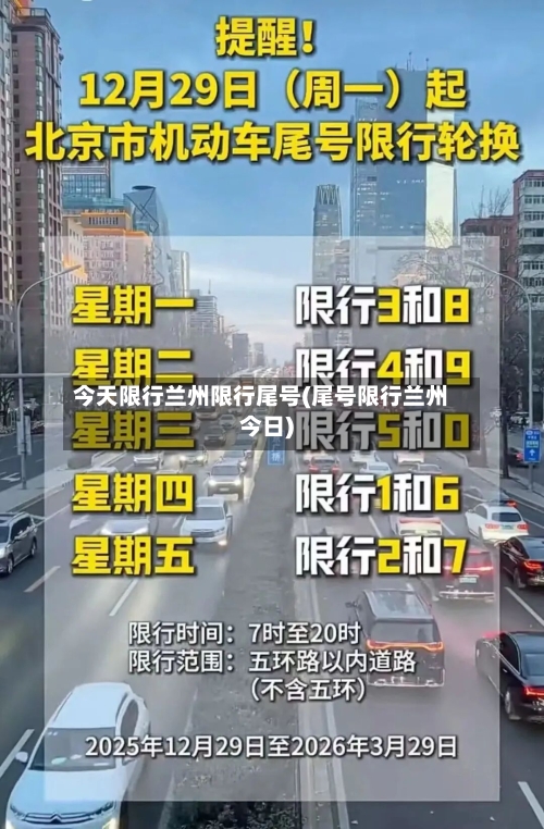 今天限行兰州限行尾号(尾号限行兰州今日)