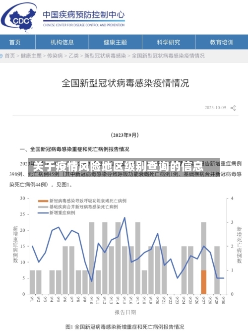 关于疫情风险地区级别查询的信息