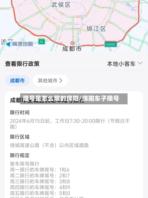 限号是怎么限的绵阳/绵阳车子限号