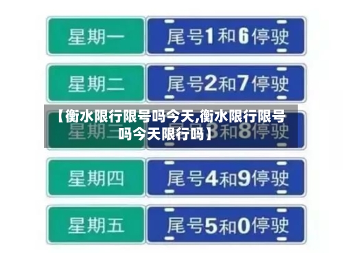 【衡水限行限号吗今天,衡水限行限号吗今天限行吗】